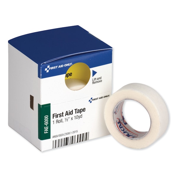 First Aid Only First Aid Tape, 0.5in x 10 yds, White FAE-6000 - main